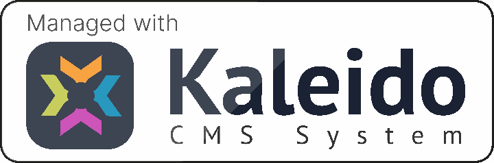 Managed with Kaleido CMS System